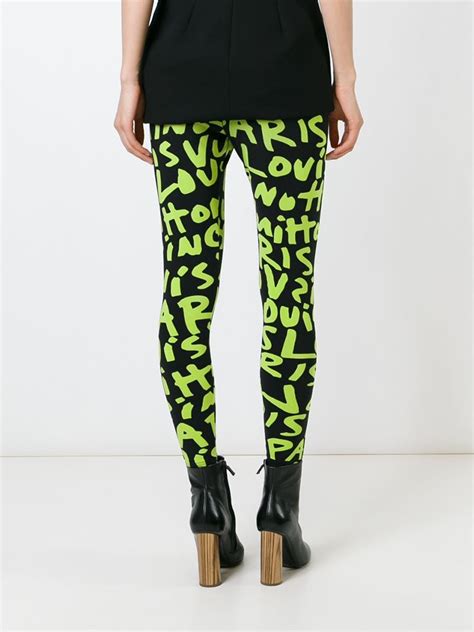 louis vuitton graffiti leggings.